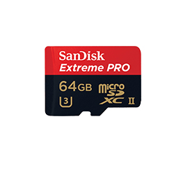 Tarjeta de memoria Extreme Pro MicroSD XC 64GB